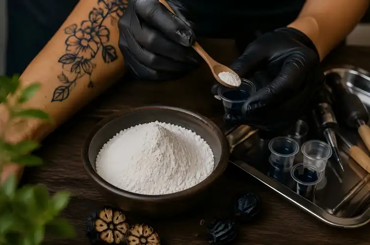 Genipin powder Genipin powder