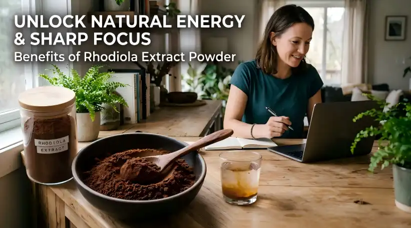 Benefits of rhodiola extract powder for energy and focus